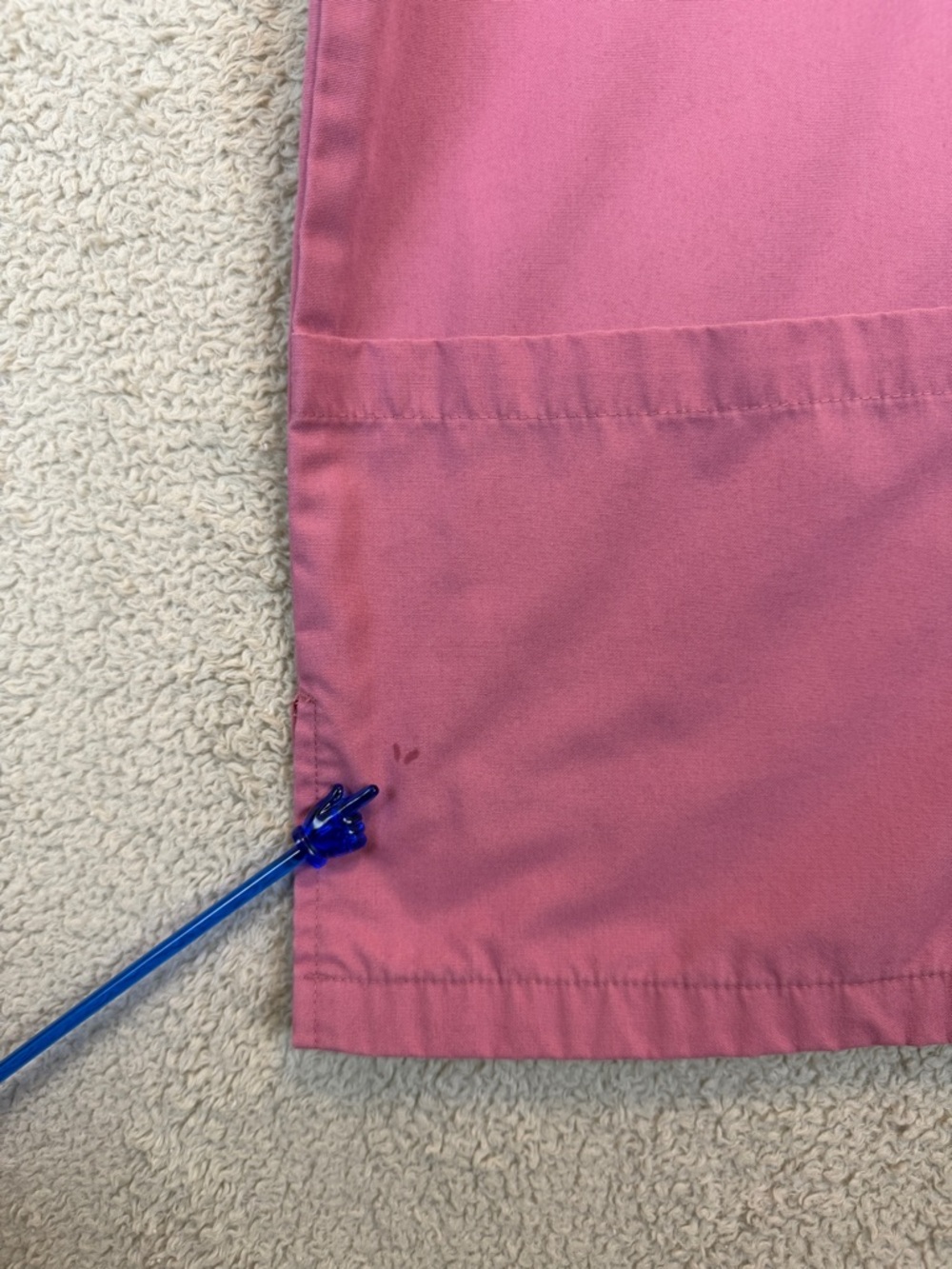 Dagacci Pink Scrub Set V-Neck Top Pants Medical Uniform XXL - Picture 16 of 16